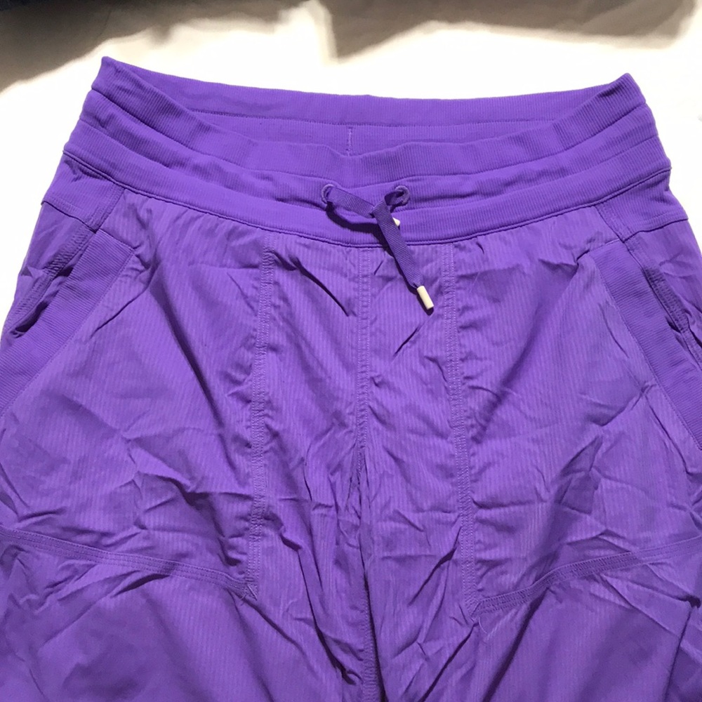Lululemon Cropped Purple Pants